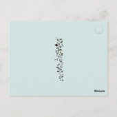 Carte Postale Belle Jeune Fée de Noël (Dos)