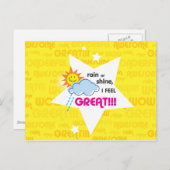 Carte Postale Belle Journée (Devant / Derrière)