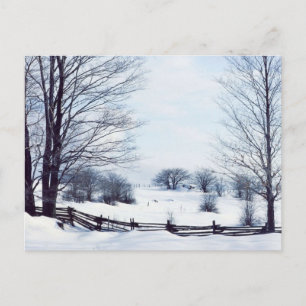 Carte Postale Belle Journée d'hiver