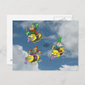 Carte Postale Belle journée pour voler. (Devant / Derrière)