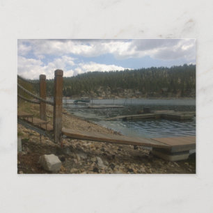 Carte Postale Belle journée sur le Lake Dock