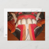 Carte Postale Belle langue Extraordinaire joueuse : Une touche d (Devant / Derrière)