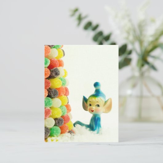 Carte Postale Belle l'Elfe Pixie (Debout devant)