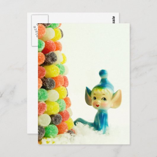 Carte Postale Belle l'Elfe Pixie (Devant / Derrière)