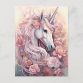 Carte Postale Belle licorne (Devant)
