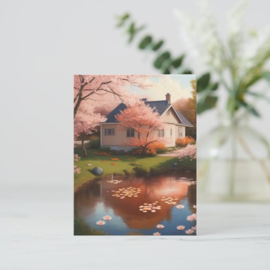 Carte Postale Belle Maison (Debout devant)