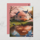 Carte Postale Belle Maison (Devant / Derrière)