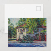 Carte Postale Belle maison historique à New Harmony Indiana (Devant / Derrière)