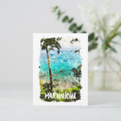 Carte Postale Belle Martinique Tropical Island (Debout devant)