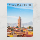 Carte Postale Belle Médina de Marrakech Architecture Koutoubia (Devant)