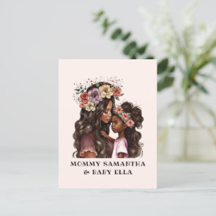 Carte Postale Belle mère et fille noire (2)