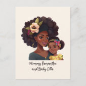 Carte Postale Belle mère et fille noires (21) (Devant)