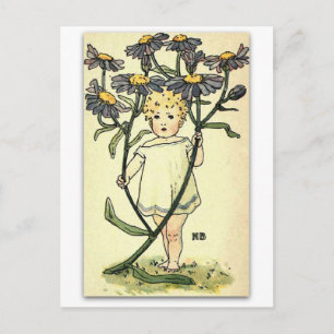 Carte Postale Belle Michaelmas Daisy par NELLIE BENSON