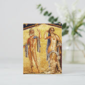 Carte Postale BELLE mosaïque de Pompéi (Debout devant)