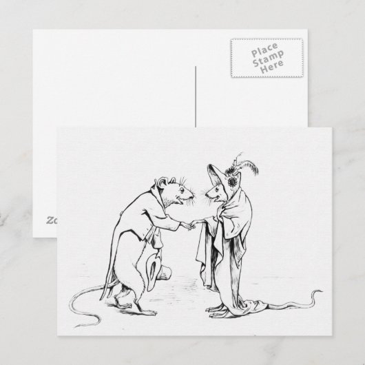 Carte Postale Belle Nuit (Devant / Derrière)