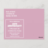 Carte Postale Belle paire de chevaux pour l'Anniversaire (Dos)