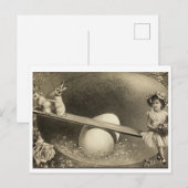 Carte Postale Belle Pâques Vintages (Devant / Derrière)