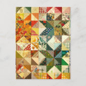 Carte Postale Belle Patchwork (Devant)