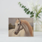 Carte Postale Belle peinture de chevaux (Debout devant)
