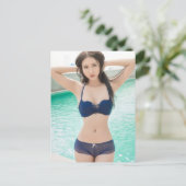 Carte Postale Belle photo Bikini (Debout devant)