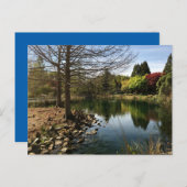 Carte Postale Belle photo d'un lac (Devant / Derrière)