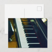 Carte Postale Belle Piano (Devant / Derrière)