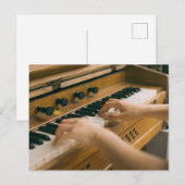 Carte Postale Belle Piano (Devant / Derrière)