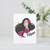 Carte Postale Belle Pina Graphic Tee (Debout devant)