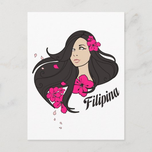 Carte Postale Belle Pina Graphic Tee (Devant)
