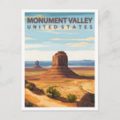 Carte Postale Belle Place Monument Valley USA Travel (Devant)
