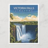 Carte Postale Belle Place Victoria Falls Zimbabwe Travel (Devant)