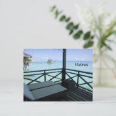 Carte Postale Belle plage aux Maldives (Debout devant)