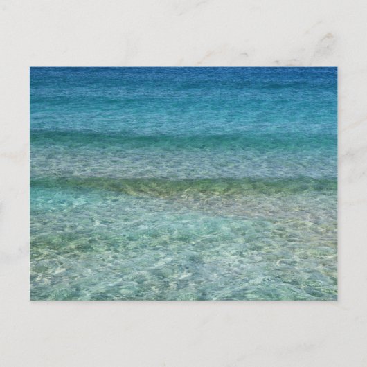 Carte Postale Belle plage de sable (Devant)