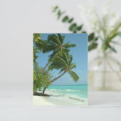 Carte Postale Belle plage, Maldives (Debout devant)