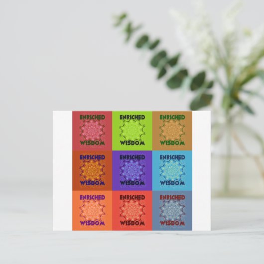 Carte Postale Belle Pop Art Extraordinaire belle Impression : En (Debout devant)