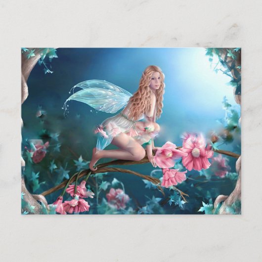 Carte Postale Belle Princesse Fairy (Devant)