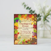 Carte Postale Belle récolte de Thanksgiving (Debout devant)