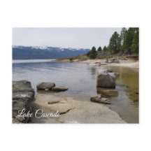 Belle rive du lac Cascade