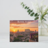 Carte Postale Belle Rome Italie (Debout devant)