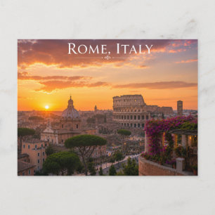 Carte Postale Belle Rome Italie