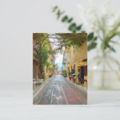 Carte Postale Belle Rue À Athènes Grèce (Debout devant)