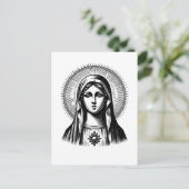 Carte Postale Belle Sainte Marie (Debout devant)