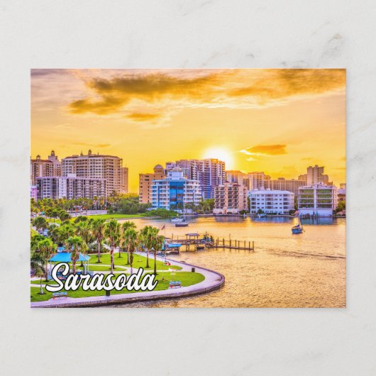 Carte Postale Belle Sarasoda, Floride, USA (Devant)