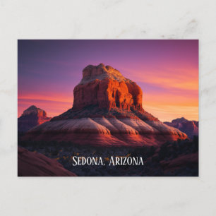 Carte Postale Belle Sedona Arizona Red Rocks Paysage Art