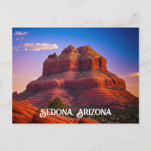 Carte Postale Belle Sedona Arizona Red Rocks Paysage Art
