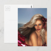 Carte Postale Belle Sirène (Devant / Derrière)