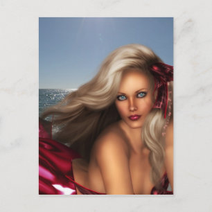 Carte Postale Belle Sirène