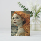 Carte Postale Belle sirène 'Whisper of the Ocean' (Debout devant)