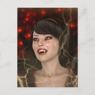 Carte Postale Belle sorcière
