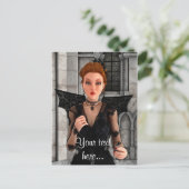 Carte Postale Belle sorcière (Debout devant)